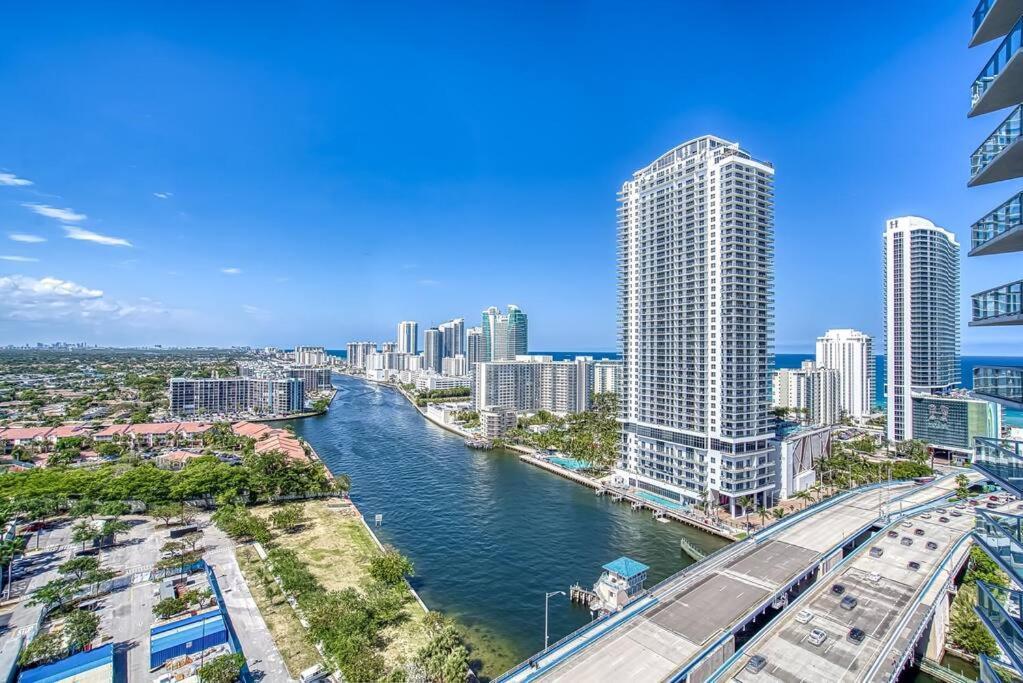 High-Floor Oceanview Apartment Hallandale Beach Exteriör bild