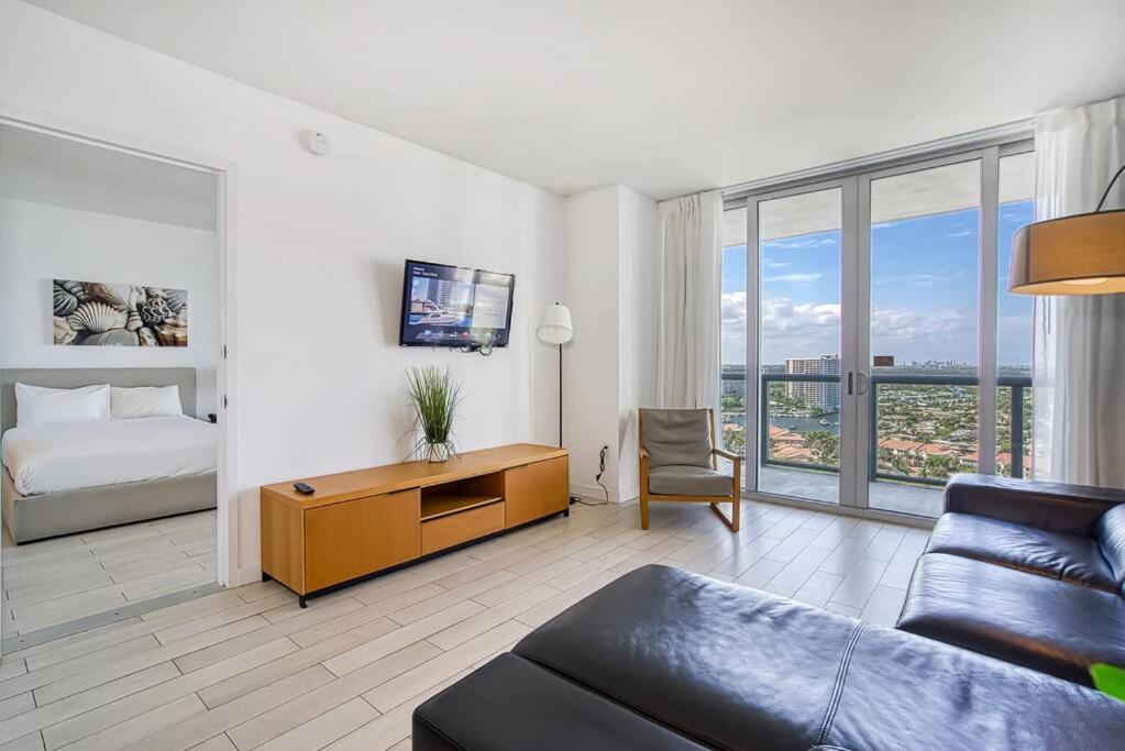 High-Floor Oceanview Apartment Hallandale Beach Exteriör bild